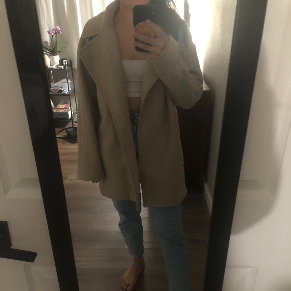 Tan Zara coat